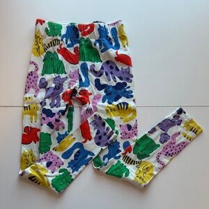 Mini Boden Multicolor Cat & Dog Print Leggings